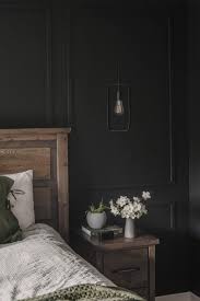 Experience luxurious comfort, whether calling it a night, catching a quick nap or just lounging about. Moody Black Bedroom Makeover Lemon Thistle