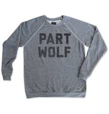 Part Wolf Pullover Pullover Men Wolf T Shirt Sweatshirts