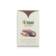 Go ahead, buy this premium chocolate online today. Samha Camel Milk Chocolate Dates With Pistachio 150g Spinneys Uae