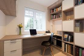 A Real Room With Hammonds Fitted Home Office Furniture Installed In A Happy Customer S Home The Ran Home Study Rooms Home Office Furniture Home Office Layouts
