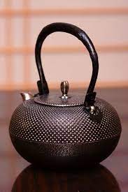 Nanbu Tetsubin Japanese Cast Iron Kettle Kunzan Hojo Tea Tea Accessories Tea Pots Cast Iron Tea Pot
