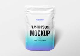 Plastic Pouch Packaging Mockup Affiliate Pouch Plastic Mockup Packaging Ad Plastic Pouch Pouch Packaging Box Mockup