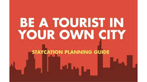 The easiest way to plan a staycation is to decide how much time you're taking off, who you want to spend your time with, and whether you'll stay at home or use local lodging. Staycation Planning Guide Be A Tourist In Your Own City