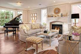Living room interior with height more. Grand Piano In Living Room Design Guide Designing Idea