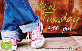 Join us for a new. Teens Friday Memorial Library
