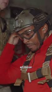 What’s Happening Around Town:, “Captain America: Brave New World” star,  Anthony Mackie jumps out of HC-130J Combat King II after taking off from  Nellis Air Force Base with the 58th Rescue Squadron to ...