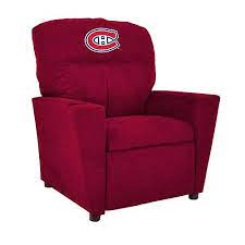 montreal canadiens recliners kids recliners childrens recliner kids recliner chair