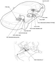 You dont have a fuelpump relay, you have a main relay, which controls the spark, and the fuel.and it is located by. Sd 0396 2006 Honda Accord Fuel Pump Location Free Diagram