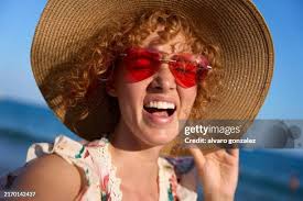 1,376 Model Beach Portrait Hat Stock Photos, High-Res Pictures, and Images 