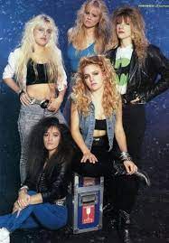 Phantom Blue The Most Under Rated All Woman Metal Bands Not Just Pretty Faces Gigi Linda Michelle Kim Hair Metal Bands 80s Hair Bands 80s Hair Metal
