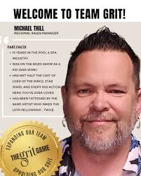 Please welcome Michael Thill to Team Grit! Our new Midwest Regional Sales  Manager for Wisconsin, Illinois, and Indiana, Michael brings 15+ years in  the pool industry, 35+ years in retail and service,
