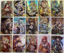 🔥 Genshin Impact – Maiden Girl Party Goddess Story Waifu Anime Doujin  Cards 🔥 | Inox Wind