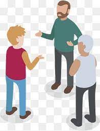 Three People Talking Vector Png Three Person Dialogue Discuss Png Transparent Clipart Image And Psd File For Free Download Png People Png Vector