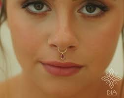 Septum Solid Gold Dainty Tribal Septum Indian Septum Septum Jewelry Septum Piercing Gold Septum Septum Ring 16g Septum 18g Septum 20g Septum Jewelry Septum Piercing Jewelry Nose Jewelry