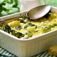 Gratin De Brocoli Et Chou Fleur Recette Gratin De Brocolis Brocolis Chou Fleur