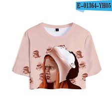 Stranger Things 3d Crop Top Relux Shop Tops Crop Tops Stranger Things Shirt
