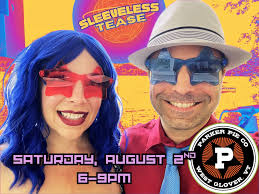 This Week!! Sleeveless Tease feat. Narah Sparks will be performing at  Burgers and Brews/The Farmer & The Spud/Sweet Scoops in Barton VT