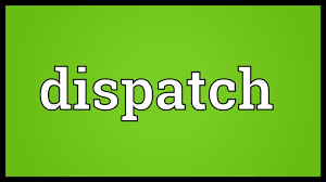 How are the terms dispatch and knock something out related? Dispatch Meaning Youtube