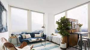 5 Inspirasi Apartemen Studio Mungil Tapi Nggak Sesak Studio Apartment Living Apartment Furniture Apartment Layout