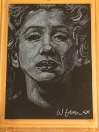 1/1 Sketch Card SBAY Artist Proof AP Marilyn Monroe BY Will Freeman