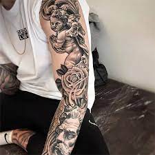 Choose the upper half of your arm for easy concealing access or the bottom half if you'd prefer the design to creep onto your hand and fingers. 25 Coolest Sleeve Tattoos For Men In 2021 The Trend Spotter