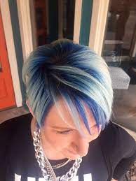Hair Color Summer 2015 Hair Short Hair Blue Hair White Hair Ombre Highlights Short Haircuts Balayage Short Hair Styles Short White Hair Short Blue Hair