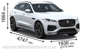 2020 jaguar xj interior material changes with premium. Jaguar F Pace 2021 Dimensions And Boot Space Hybrid And Thermal