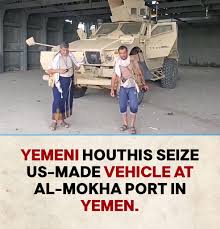 Yemens Houthis seize US-made vehicle at Al-Mokha port