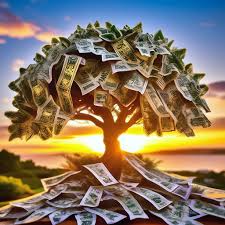 Денежное дерево, вместо листьев …» — картинка создана в ...