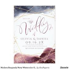 Dusk Watercolor Geometric Calligraphy Wedding Invitation Zazzle Com Geometric Wedding Invitation Typography Wedding Invitations Fun Wedding Invitations