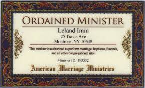 I Am A Ordained Minister From American Marriage Ministries Also Known From Their Other Title Amm D Premarital Counseling Wedding Vows Pre Marriage Counseling