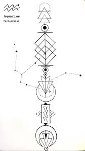 Astro Arrow Aquarius Astrology Tattoo Aquarius Tattoo Zodiac Tattoos