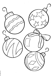 Teach your child how to identify colors and numbers and stay within the lines. Printable Christmas Ornaments For Kids Coloring Home