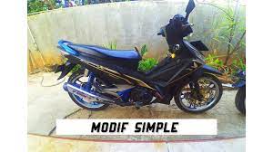 Honda supra x 125 ini merupakan motor pertama yang pakai sistem injeksi sehingga sehingga beberapa part agak susah ketika akan restorasi. Review Singkat Modifikasi Simple Supra X 125 Fi Youtube