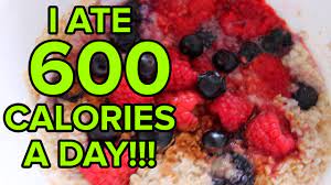 I Ate 600 Calories Part 1 Day 16 Youtube