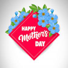 Polish your personal project or design with these watercolor flowers transparent png images, make it even more personalized and more attractive. Happy Mother Day Lettering On Red Frame With Blue Flowers Mothers Day Greeting Card Handwritten Text Calligraphy For Greeting Card Invitation Poster Brochure Or Banner Stock Images Page Everypixel