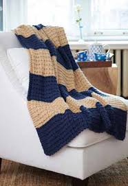 The colors used here are sunshine, bone, and chocolate. (i just love it when the name of the color is descriptive! Easy Breezy Knit Afghan In Caron Simply Soft Downloadable Pdf Discover More Patterns By Caron Knitted Afghans Knit Afghan Patterns Blanket Knitting Patterns