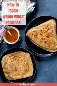 Plain Parathas Indian Flatbreads Indian Snack Recipes Indian Food Recipes Low Carb Recipes Dessert