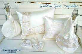 Wedding Dress Keepsake Ideas Upcycled Wedding Dress Wedding Dress Crafts Reuse Wedding Dress