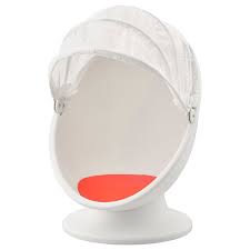 Ikea Ps Lomsk Swivel Armchair White Red Ikea In 2020 Ikea Ps Swivel Armchair Kids Armchair