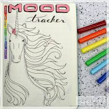 My Inspiration For The Unicorn Theme Was In The Moodtracker I Just Had This Bullet Journal Mood Tracker Ideas Bullet Journal Mood Bullet Journal Ideas Pages