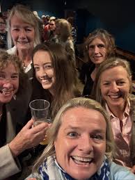 Our Club ladies enjoyed a night out meeting @annabel_croft and hearing her  talk about her life 'From tennis balls 🎾 to glitter balls 🪩'! We loved  hearing about her early years playing