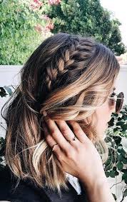 Mostly, because without length it can be hard for the sections in braids to stay together and not unravel. Perfectly Imperfect Messy Braids For Short Hair Livingly