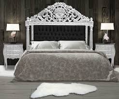 Victorian vintage style platform metal bed frame foundation headboard footboard heavy duty steel slabs queen size silver/gray textured charcoal finish (gray silver, queen). Focus On Bed S End