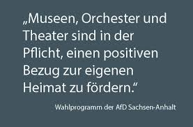 Im wahlprogramm der alternative für deutschland (afd) werden viele forderungen nur stichpunktartig aufgeführt, jedoch nicht präzisiert. Presseschau Vom 14 Marz 2016 Deutschlandradio Liest Die Kulturpolitischen Wahlprogramme Der Afd