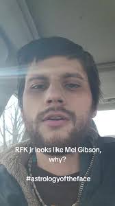 RFK jr looks like Mel Gibson, why? #astrologyoftheface #melgibson  #astrology #face #fyp #FYI #fi #rfkjr #viral