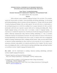 Today's top 2,000+ research assistant parttime jobs in united states. Pdf Paper Theme Teaching Methodology Dynamic Classroom For Communicative Competency An Experimental Study