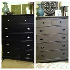 Before And After Of Our Dresser I Used Annie Sloan Chalk Paint Coco And Kept The Same Hardware I Just Spray Painted The Pul Furniture Diy Furniture Home Diy