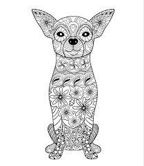 Printable coloring page zentangle figure skating coloring book by from chihuahua coloring pages , source:pinterest.co.uk. Pin On Coloring Pages