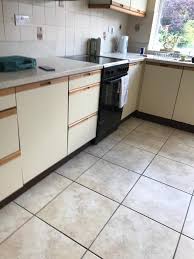 Our kitchen designers can help! Affordable Kitchen Solutions On Twitter Another Kitchen Revamped Top Units Colour Matched To F And B Skimming Stone Bottom F And B Elephants Breath Both In Tikkurila Uk Helmi 80 And Primed With